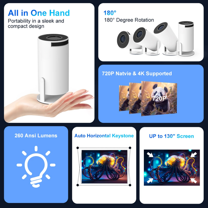 ZenBeam™ | Smart 4K Projector