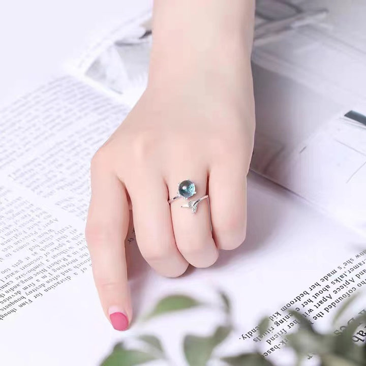 Mystic Mermaid | Enchanting Silver Ring