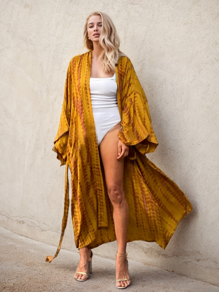 Ocean Breeze | Flowing Batik Kimono