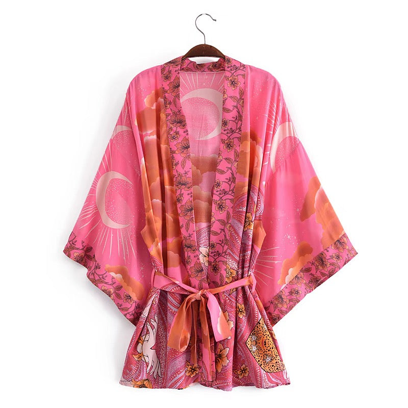 Blush Moonlight | Celestial Kimono - Thalita