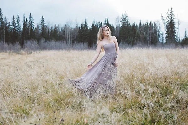 Nature's Muse | Goddess Maxi Dress