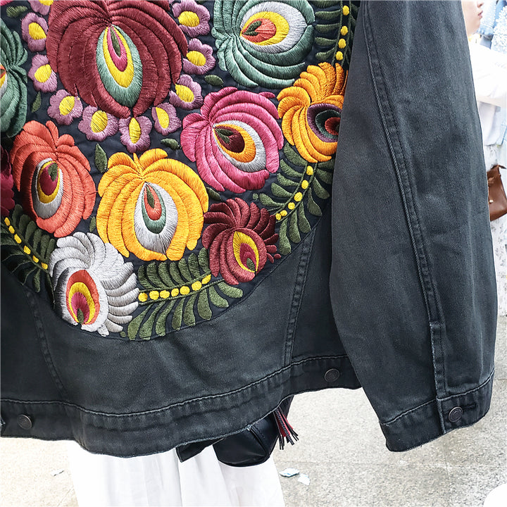 Gypsy Heart | Vintage Boho Denim Jacket