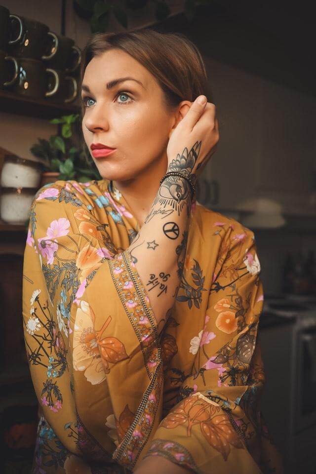 Floral Desert Rose | Flourishing Kimono