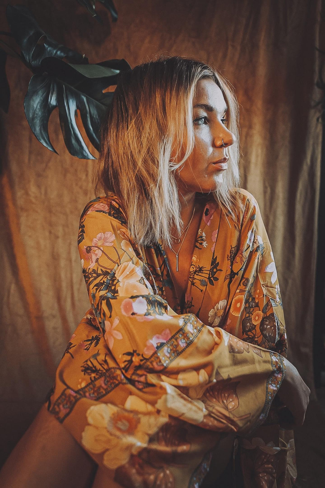 Floral Desert Rose | Flourishing Kimono