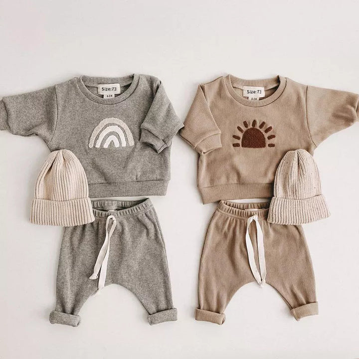 Rainbow Sun | Mjukt Baby Set - Thalita