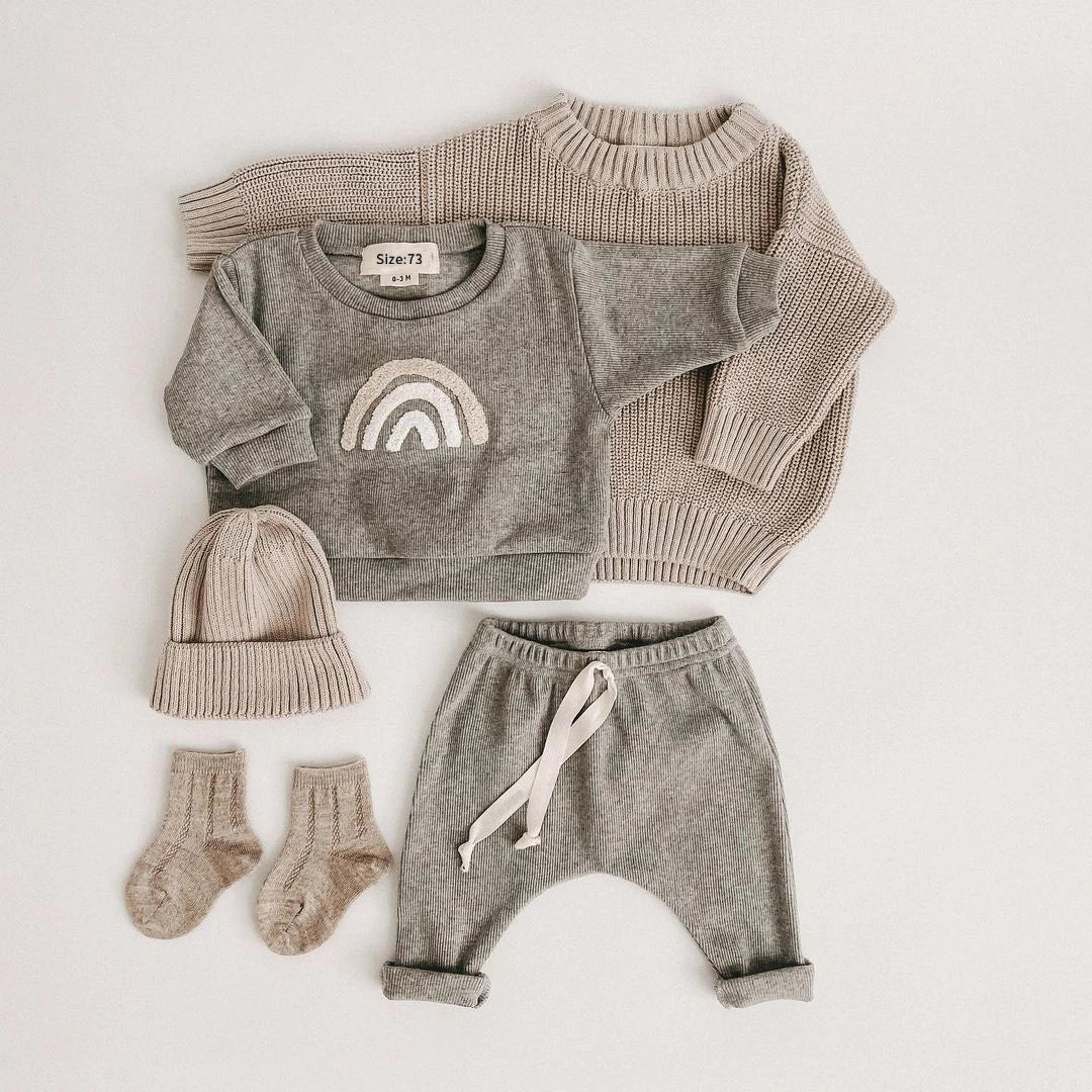 Rainbow Sun | Soft Baby Set