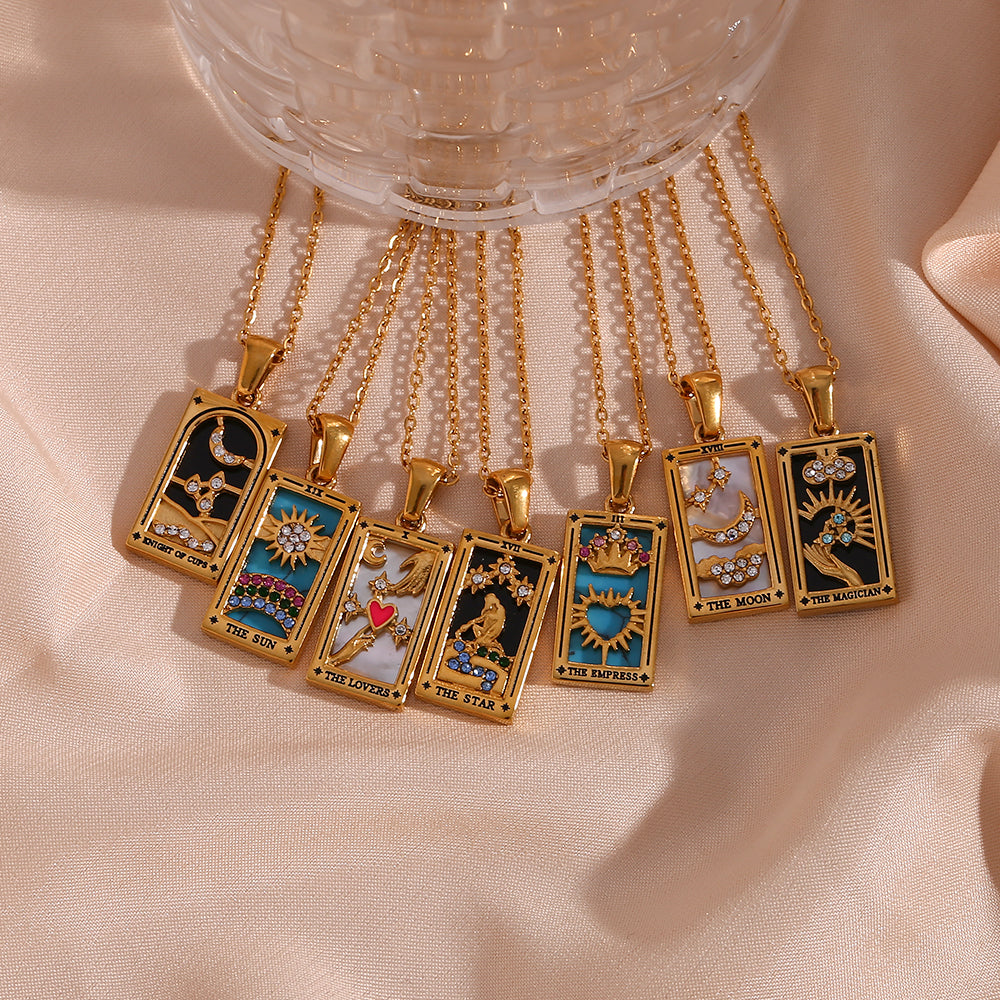 Mystic Tarot | Enchanted Card Necklace