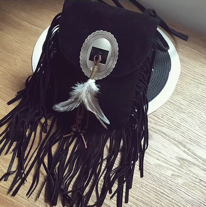 Velvet Dune | Tassel Bag