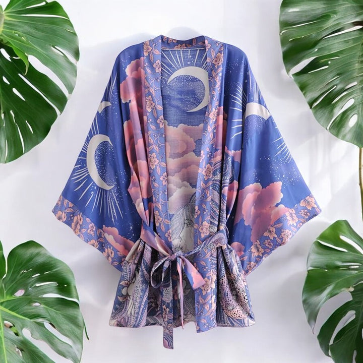 Enchanting Moon | Celestial Kimono - Thalita