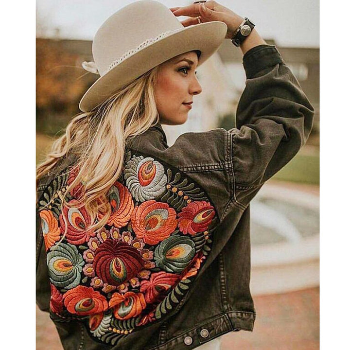 Gypsylady | Vintage Style Jeansjacka - Thalita