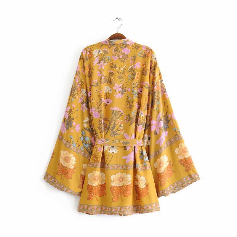 Floral Desert Rose | Flourishing Kimono