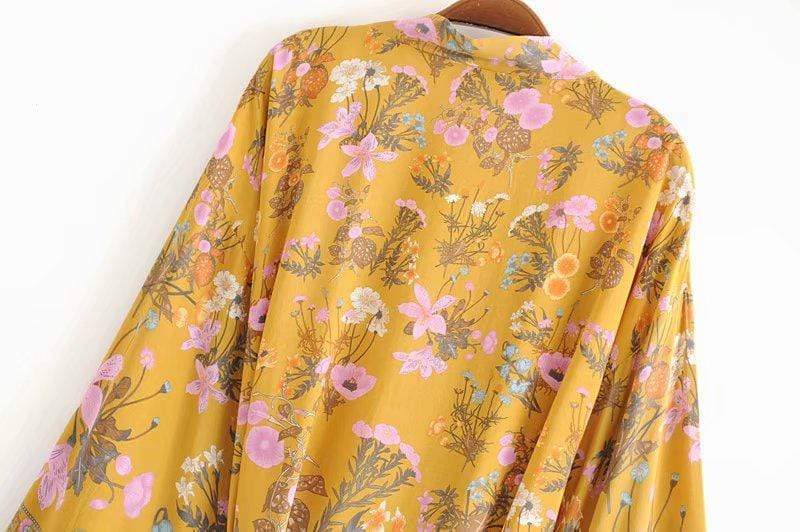 Floral Desert Rose | Flourishing Kimono