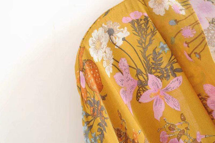 Floral Desert Rose | Flourishing Kimono