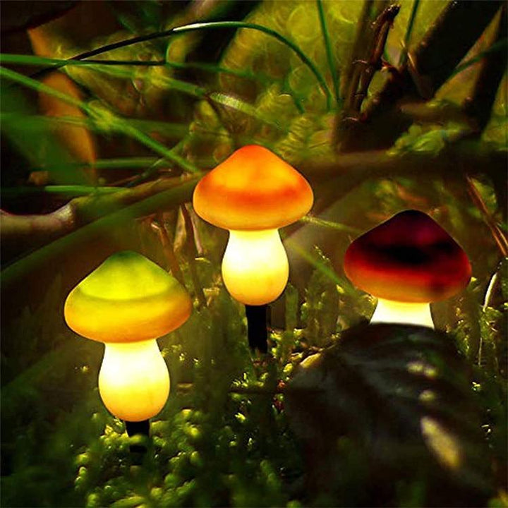 Mystic Forest | Solar Mushroom Lights