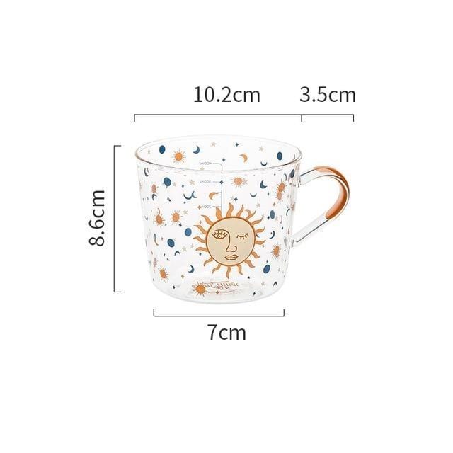 Evil Eye Charm | Glass Mug Collection