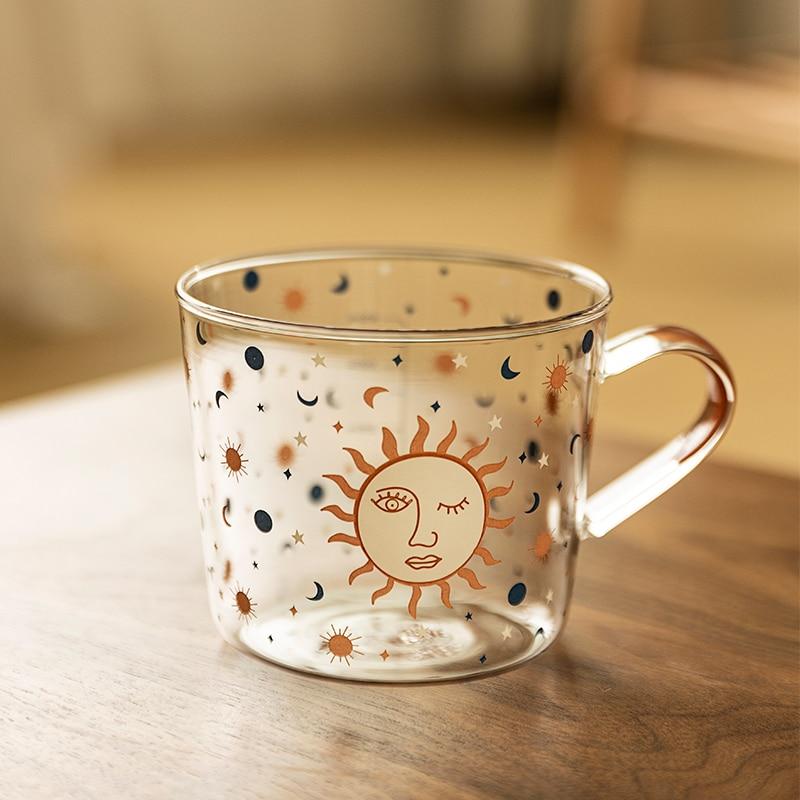 Evil Eye Charm | Glass Mug Collection